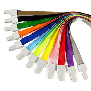 Factory spot wholesale one-piece buckle badge hanging rope badge hanging rope badge certificate work card tag nylon tag