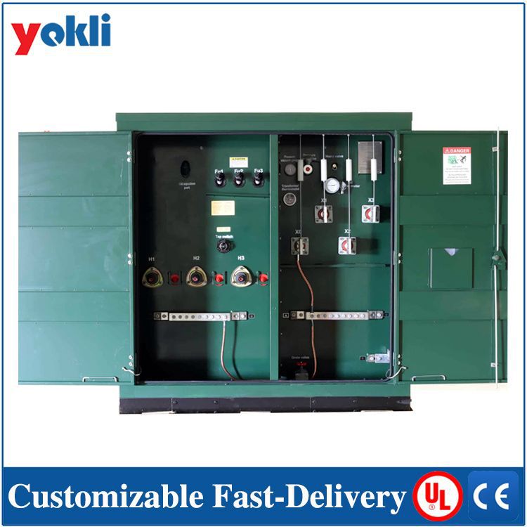厂家生产UL认证美式箱变/Pad Mounted Transformer 资质齐全