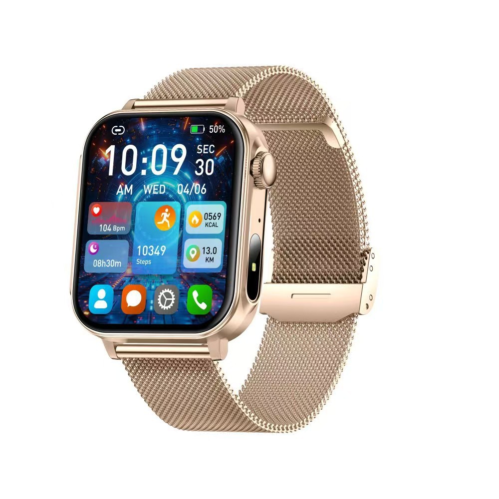 Smartwatch Mit Bluetooth Anruffunktion Herzfrequenz Und Spo2_voghion.com