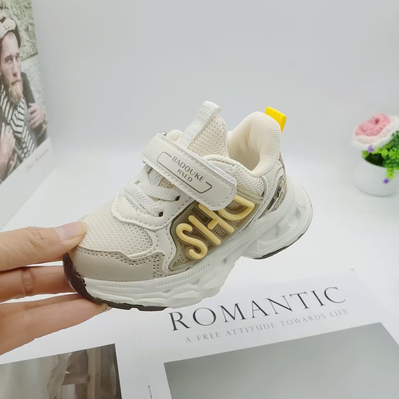 Bacoduo, nuevos zapatos deportivos de doble malla para niños, nuevos zapatos transpirables de otoño para niños, zapatos de suela blanda para bebés, zapatos para niñas