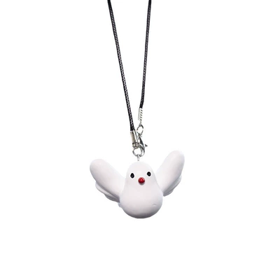 peace dove car rearview mirror: Car hanging