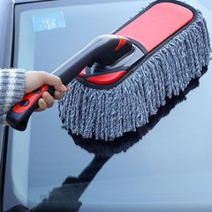 Car brush dust removal, rotatable duster, wax brush, car cleaning soft bristle tool, car wash, car cleaning magic tool, available for wholesale