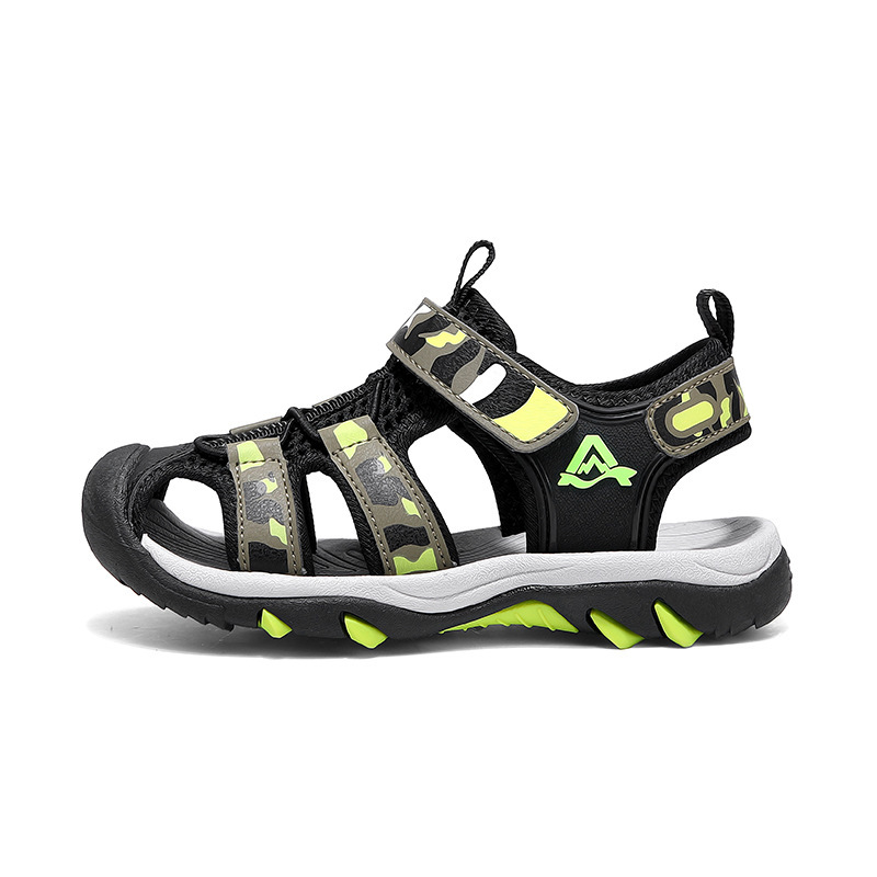 Nuevas sandalias transfronterizas para niños de moda para niños resistentes al desgaste antideslizante para estudiantes de verano al aire libre zapatos de playa