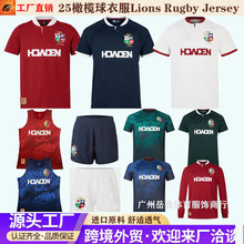 25�������������ʨ�Ӷӳ����䱳�Ŀ���ѵ����Lions Rugby Jersey