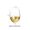 Hongxia Nordic Simple Magging Electro -Global Gillar Gilling Glass Daily Products Milk Breakfast Cup glass cup