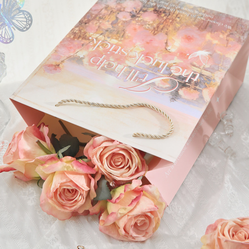 Mr. Paper Gift Bag Light Dreamland Series Regalos románticos de alto valor Bendiciones Regalos Decoración Bolsos