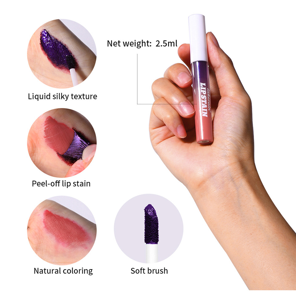 lakerain Peel-off Lip Gloss matte lipstick undefined