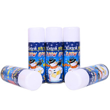 圣诞喷雪snow spray飞雪喷雾婚庆手喷彩条国外英文版厂家直