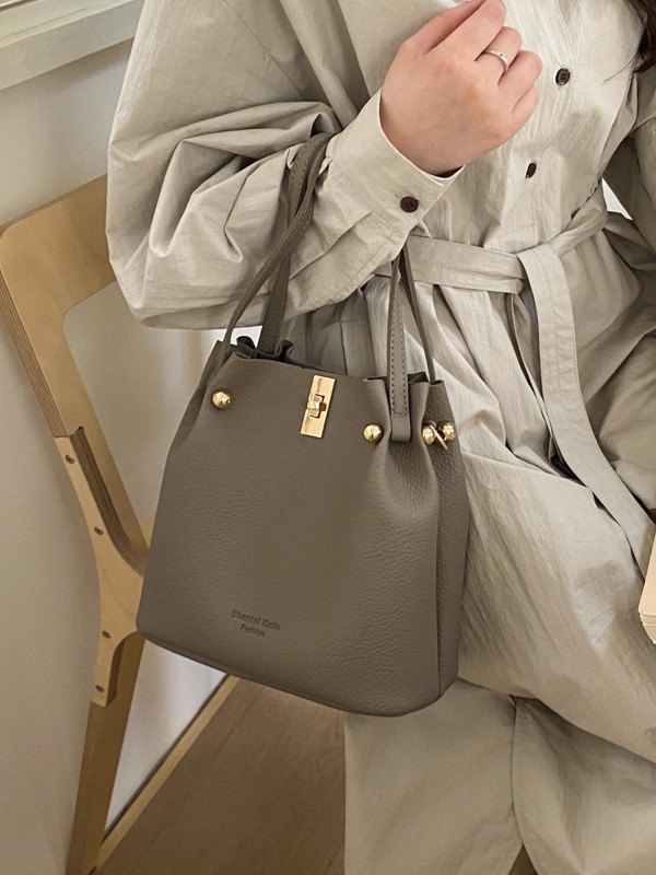 Bolso de cubo de mano de gran capacidad de mujeres venta caliente transfronteriza nuevo lichi bloqueo plegable moda casual bolso de mochila