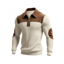 G 96413 Color-block henley shirt ײɫ�����������羳����