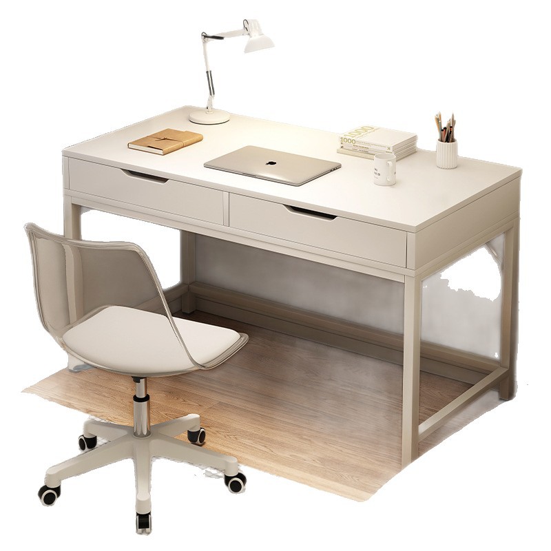 Escritorio dormitorio de niñas con cajones escritorio de estudio de maquillaje simple para estudiantes de alquiler de escritorio de computadora de oficina