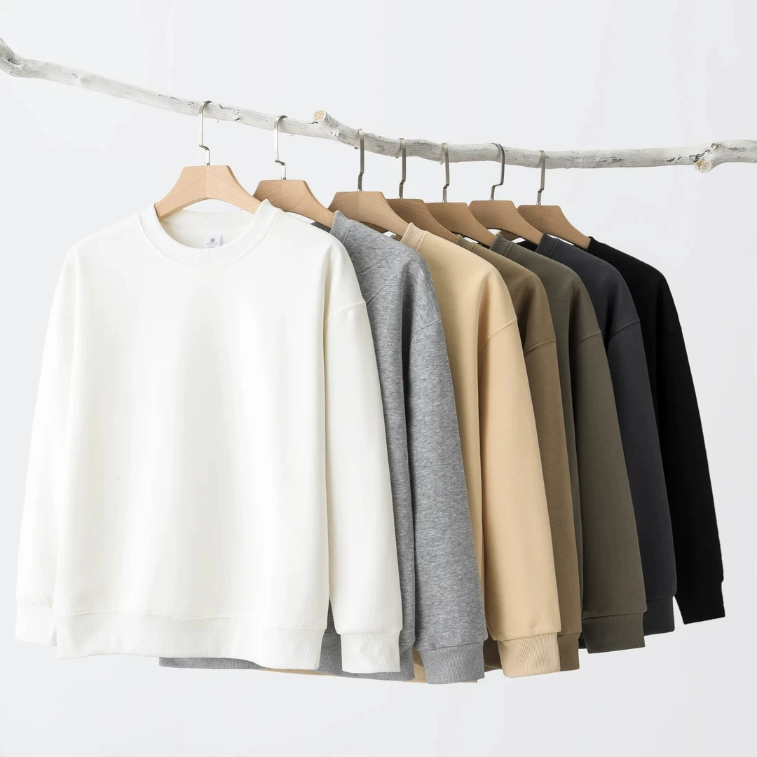 Теплая однотонная хлопковая толстовка для мужчин и женщин, oversize
