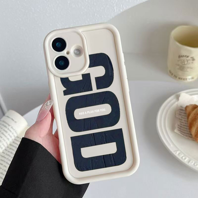God Letters Are Suitable for Apple 17Promax Samsung Galaxy S25Ultra Mobile Phone Case Iphone16A73 God Letters Are Suitable for Apple 17Promax Samsung Galaxy S25Ultra Mobile Phone Case Iphone16A73