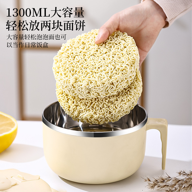 304ステンレスの泡の碗はインスタントラーメンの杯があります。|undefined