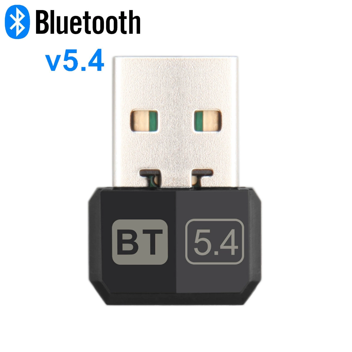 USB Bluetooth адаптер 5.4 без драйвера Настольный компьютер наушники аудио мышь Bluetooth 5.4 приемник передатчика
