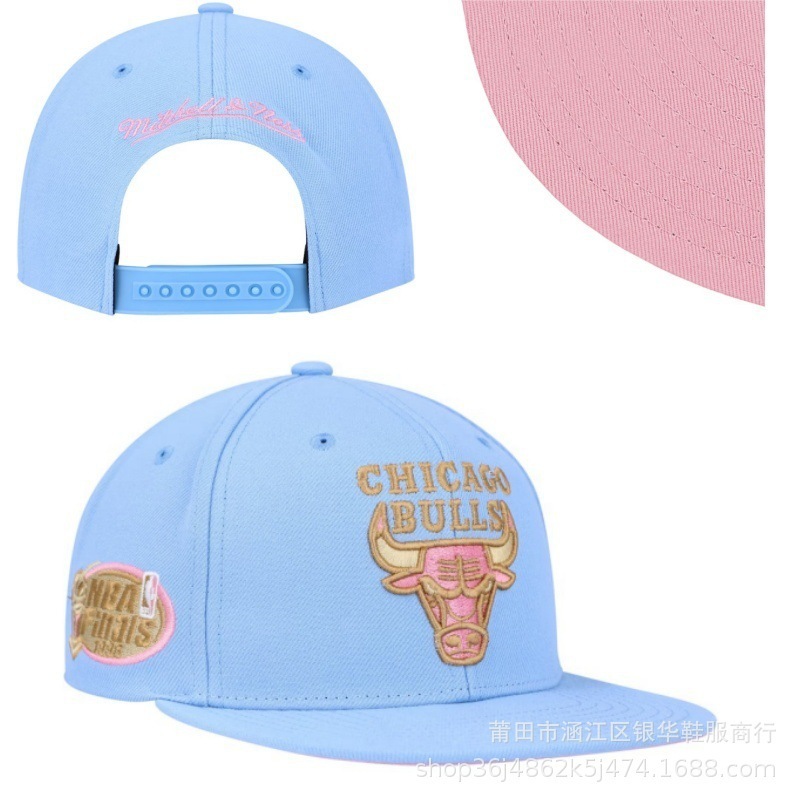 クロスボーダー NBA レイカーズ ヒート ウォリアーズ バスケットボール 野球帽子 刺繍 ケルティックス ヒップホップ フラット キャップ|undefined