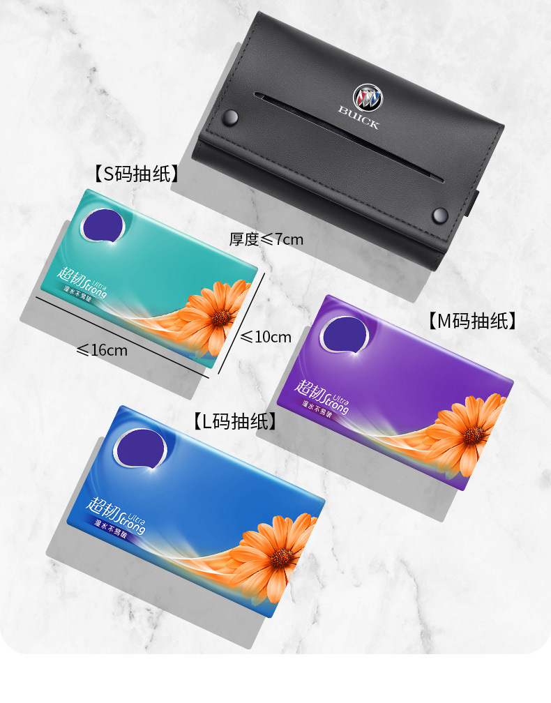 Suitable for Lantu Dreamer FREE/iLand car tissue box, armrest box, seat back tissue pack decoration