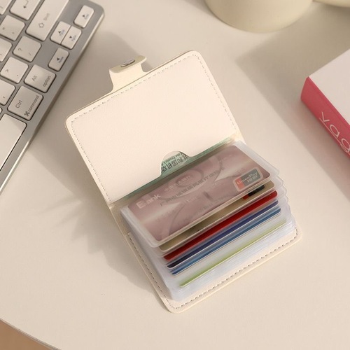 Cute Card Holder for Women, Personalized Multi-Card Slot Anti-Magnetic Small Men's Card Holder Wallet Coin Purse for Students