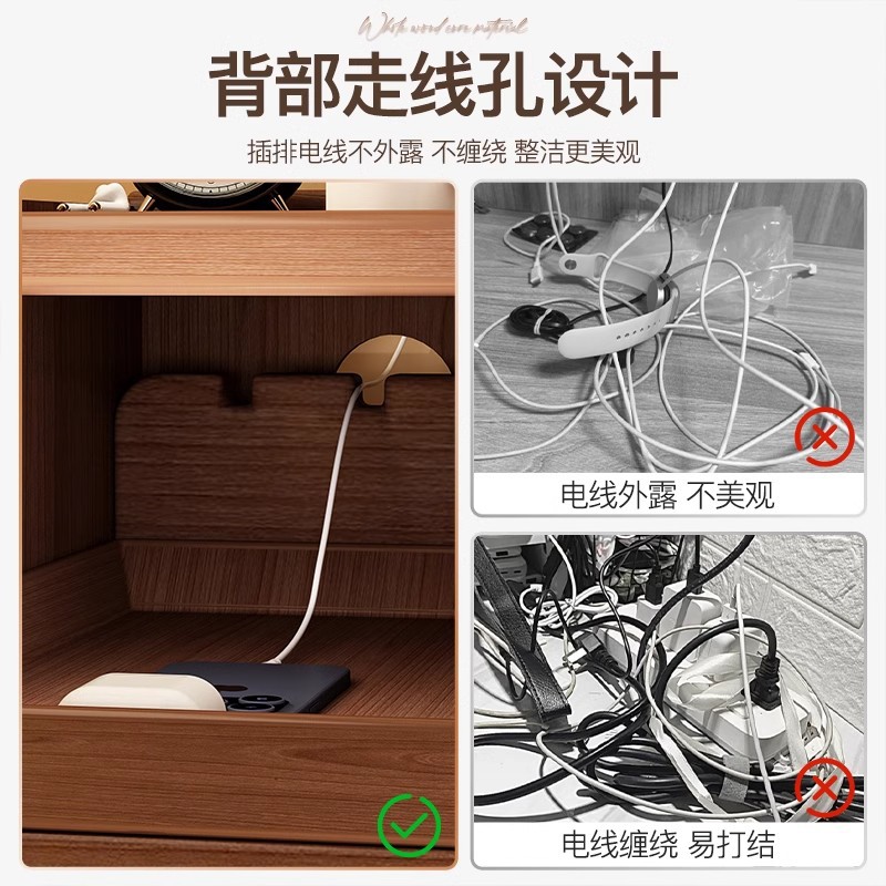 Super estrecha meseta de cabecera pequeña hendidura de madera sólida simple estante moderno mini lado varios sofá gabinete de almacenamiento