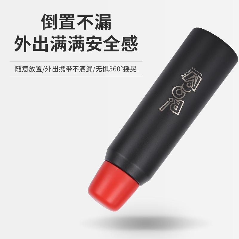 Nueva taza de vacío de acero inoxidable 316 tetera de gran capacidad cubierta de acero del coche cubierta de doble uso taza de agua portátil personalización