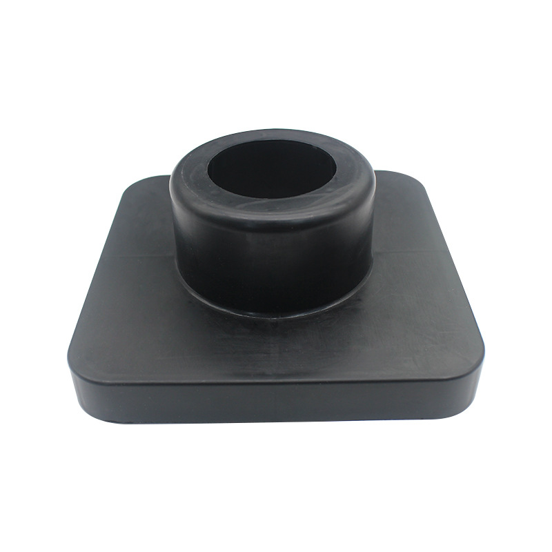 厂家批发3英寸方形纸管塑料堵头支撑架黑色挡板聚丙烯管卷材堵头