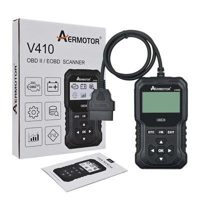V410 Car Diagnostic Scanner Engine Check Auto Code Reader Obd2 Diagnostic Tool Multi-Language