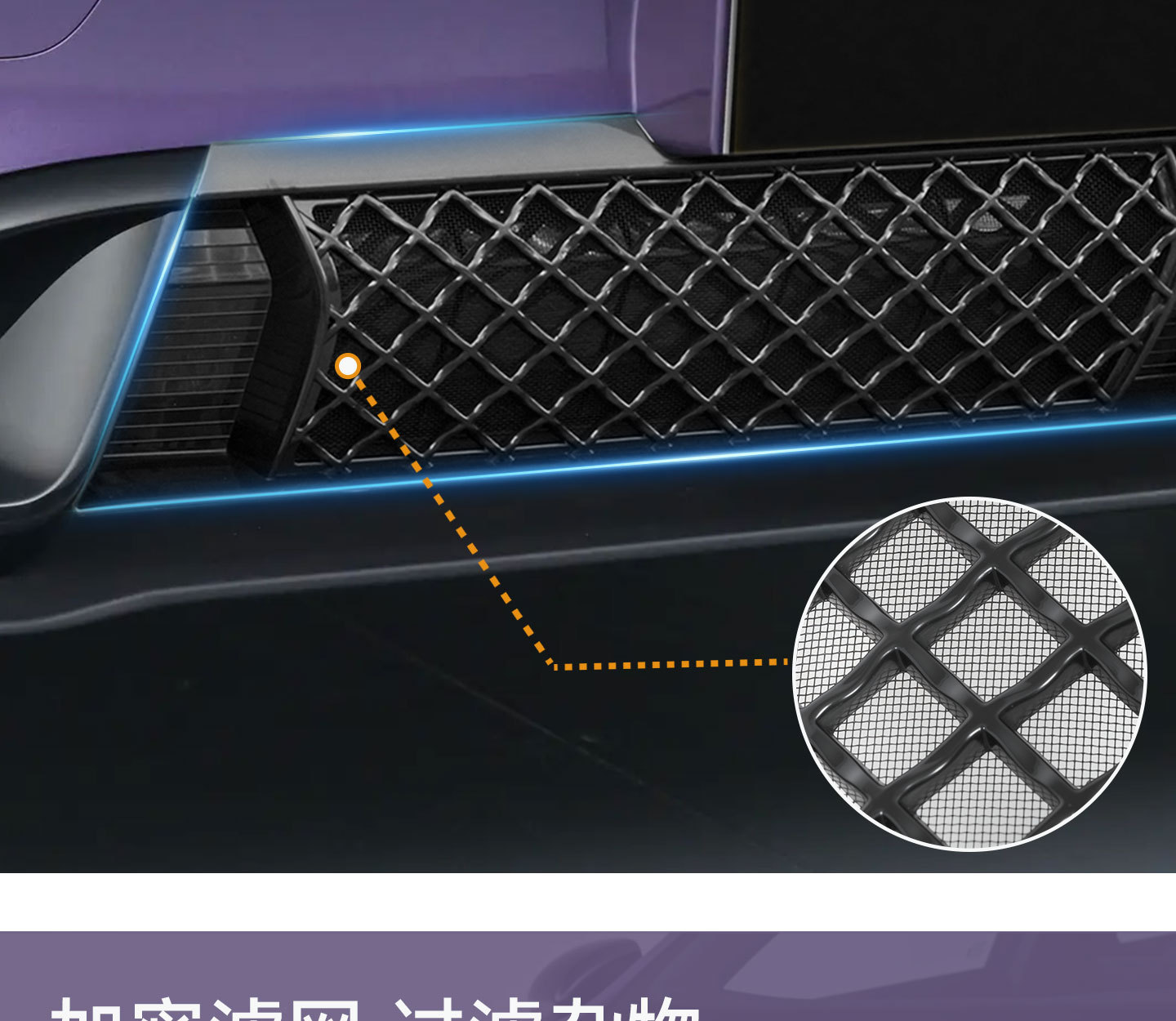 Suitable for Deep Blue L06 Anti-Insect Net Car Modification, Deep Blue L06 Anti-Catkins and Anti-Insect Mesh, One-Piece Drop Shipping