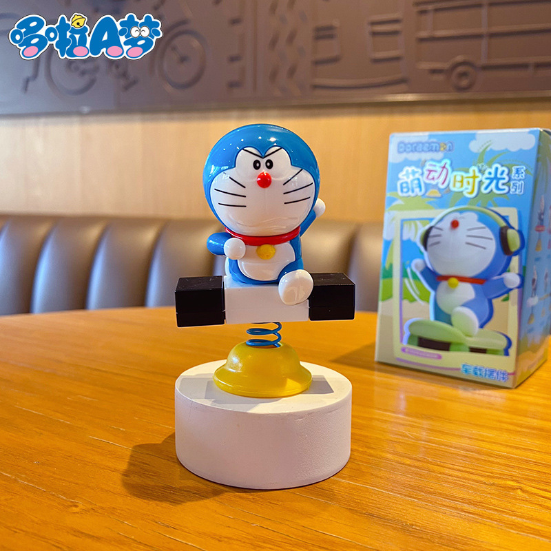 本物のドラえもんかわいい時間 2025 新しいオフィスデスクトップ装飾家の装飾カー用品|undefined