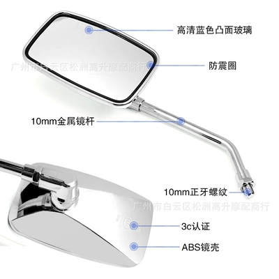 Wasp Sapphire CB1300, Motorcycle rearview mirror