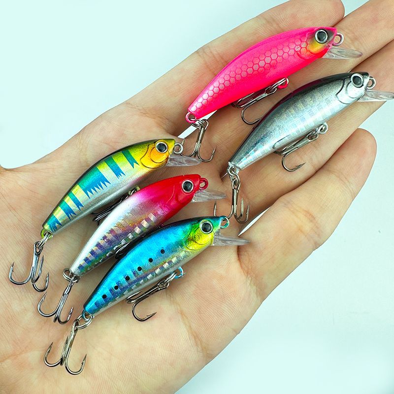 Localización lenta de cebo falso minó, agua sumergida, cebo perla, conjunto completo de suspensión de larga distancia, lanzamiento de pescado, pescado