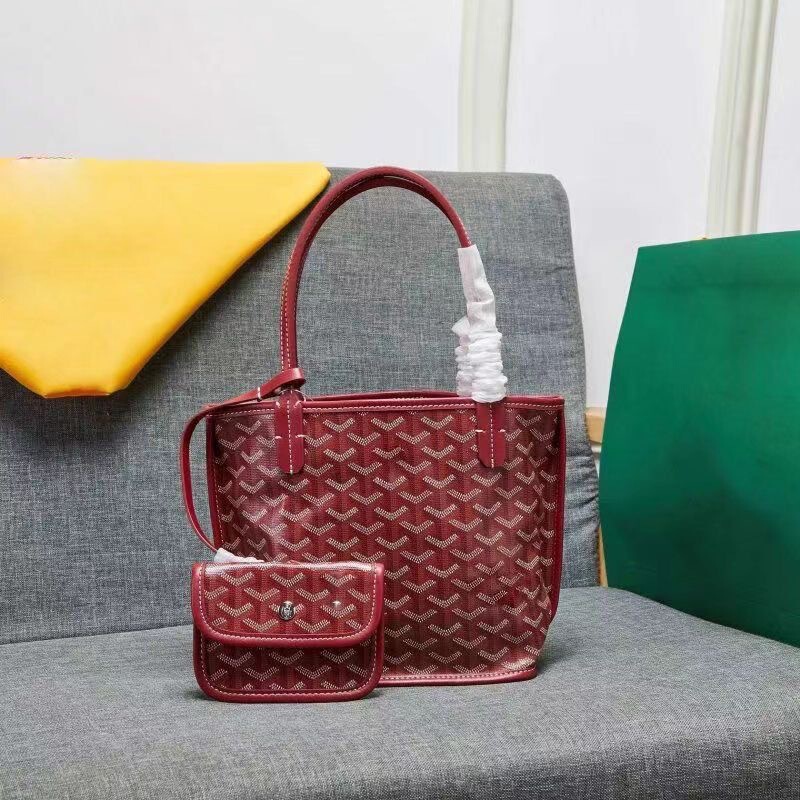 Goyard Dogtooth Bag Replica Mini High-Quality Double-Sided Tote Shopping Bag Basket Tote Bag