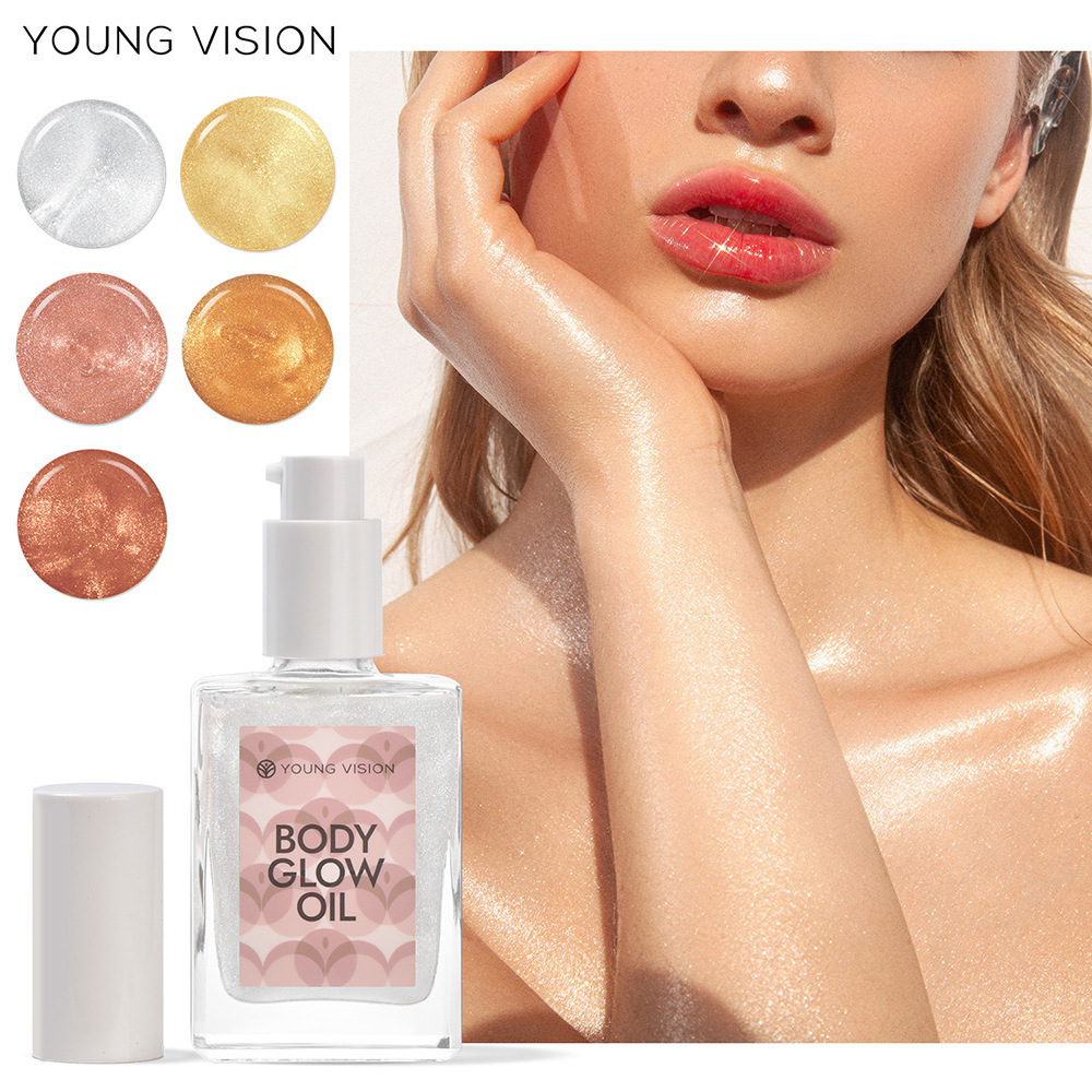 Young Vision Liquid Highlighting Oil Facial Contouring Highlighting Liquid Full Body Brightening Liquid Beach Sexy Body