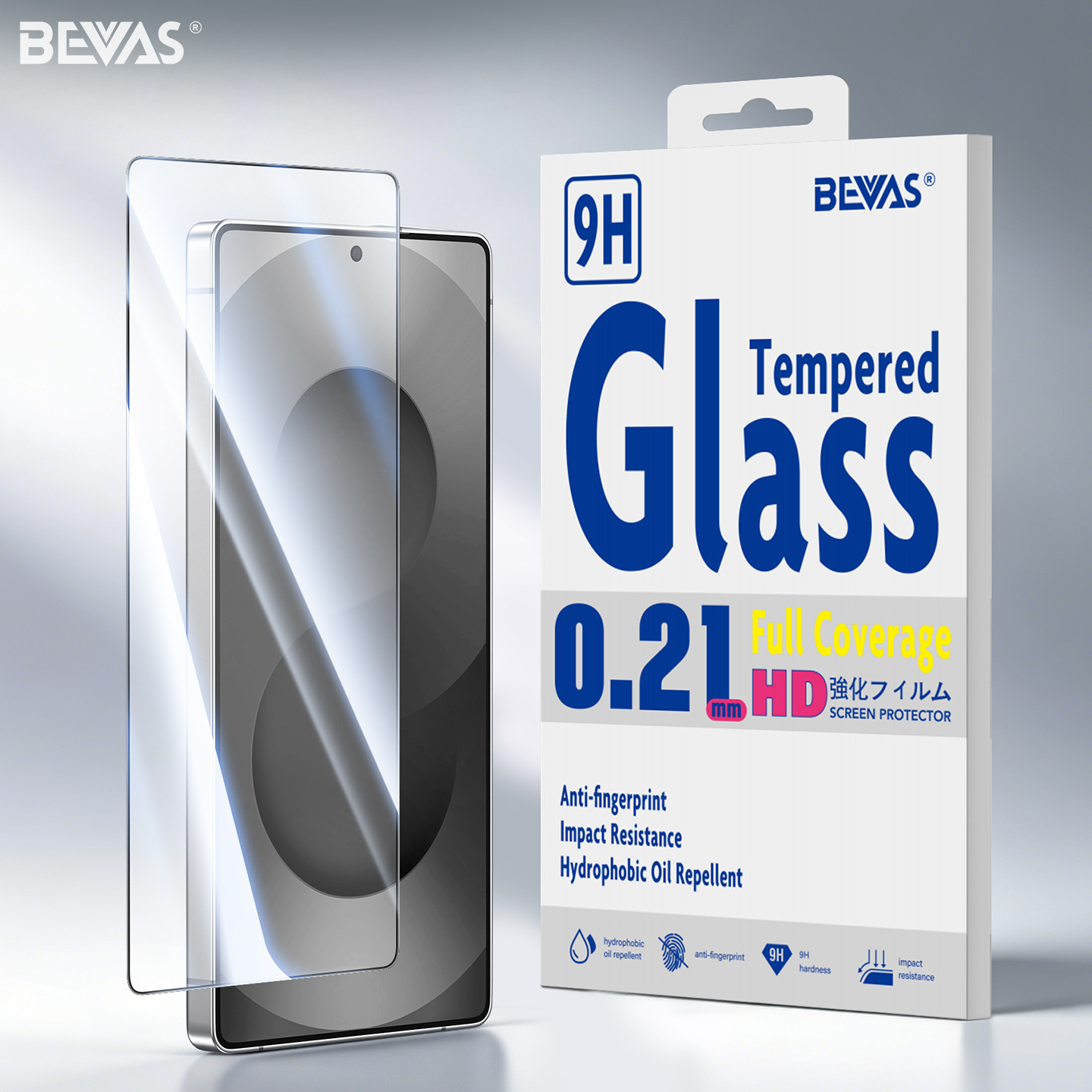 Bevas Samsung S26 Tempered Film 26Ultra Glass Film S26Plus/S25/S24/S23/S22 Mobile Phone Film