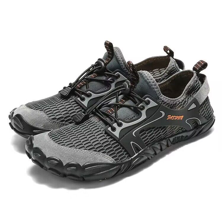 Cross-Border Factory Hiking Shoes, Outdoor Mountaineering Shoes for Men, Non-Slip Breathable Wading Shoes, Quick-Drying Sea Fishing Off-Road Shoes