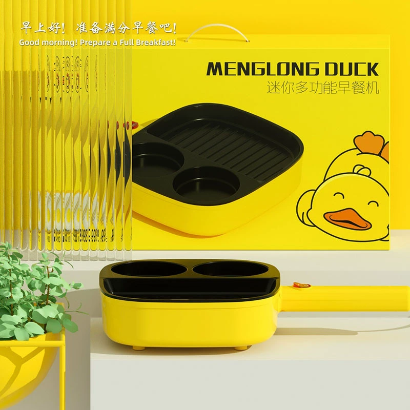 朦胧鸭 Breakfast Machine Furnishing Sandwich Machine Fried Egger Multifunctional Sanheye Fastecs Breakfast Breakfast