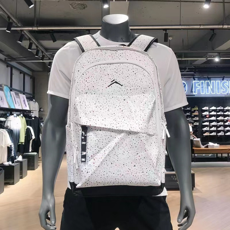 Cross-Border New Large-Capacity Backpack for Female High School Students, Male Students, Sports Bag, American-Style Basketball Bag, Travel School Bag