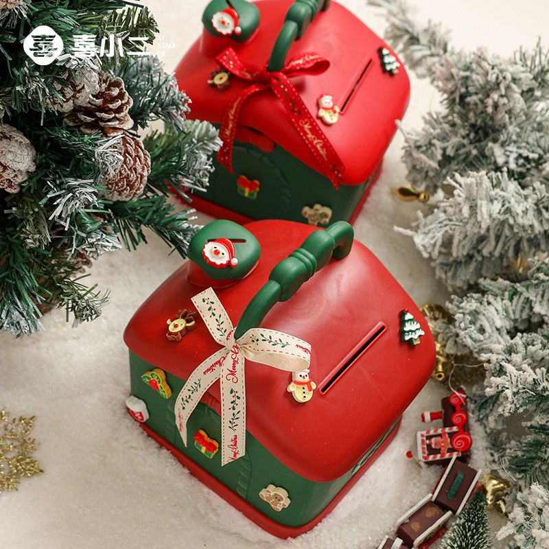 2024新しいクリスマスのギフトボックス新年の子供の収納ボックスの貯金箱の竜年のお祝いのギフトボックスのキャンディーの包装|undefined