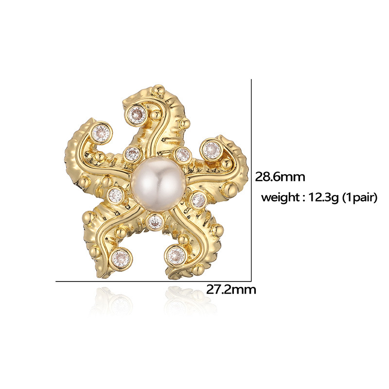 11g Weight Copper Ear Needle Material Pearl, Zircon Inlay Material Ear Studs Classification 1 Pair Quantity Daily Occasion Copper Material Water Droplets, Heart Shape, Flower Pattern Women's Gender Inlay Design Casual, Simple Style Style 1 Pair Casual Simple Style Water Droplets Heart Shape Flower Inlay Copper Pearl Zircon Ear Studs 16