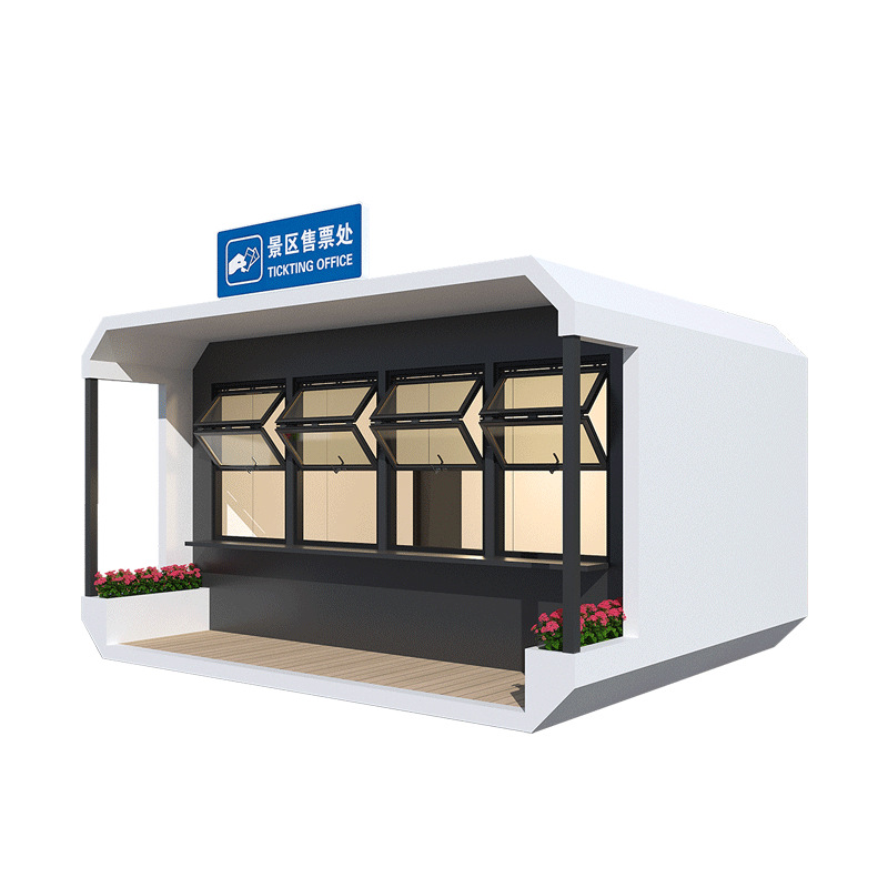 Espacio cápsula quiosco móvil lugar escénico Apple Cang sala móvil tienda calle comercial mercado nocturno bocadillos café té con leche tienda