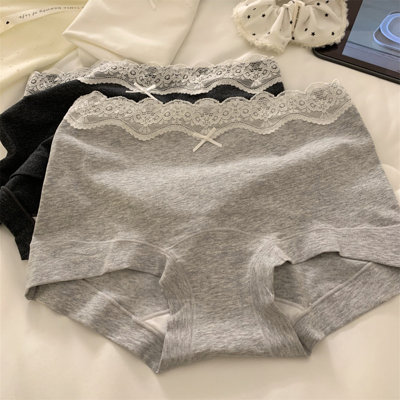 No PP ~ 10A antibacterial extended crotch class a cotton girls waist boxer safety pants two in one 2025 new