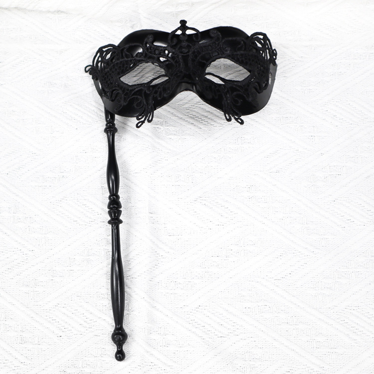 Amazon máscaras de encaje de mano máscaras de mitad de cara máscaras misteriosas de baile de maquillaje de fiesta