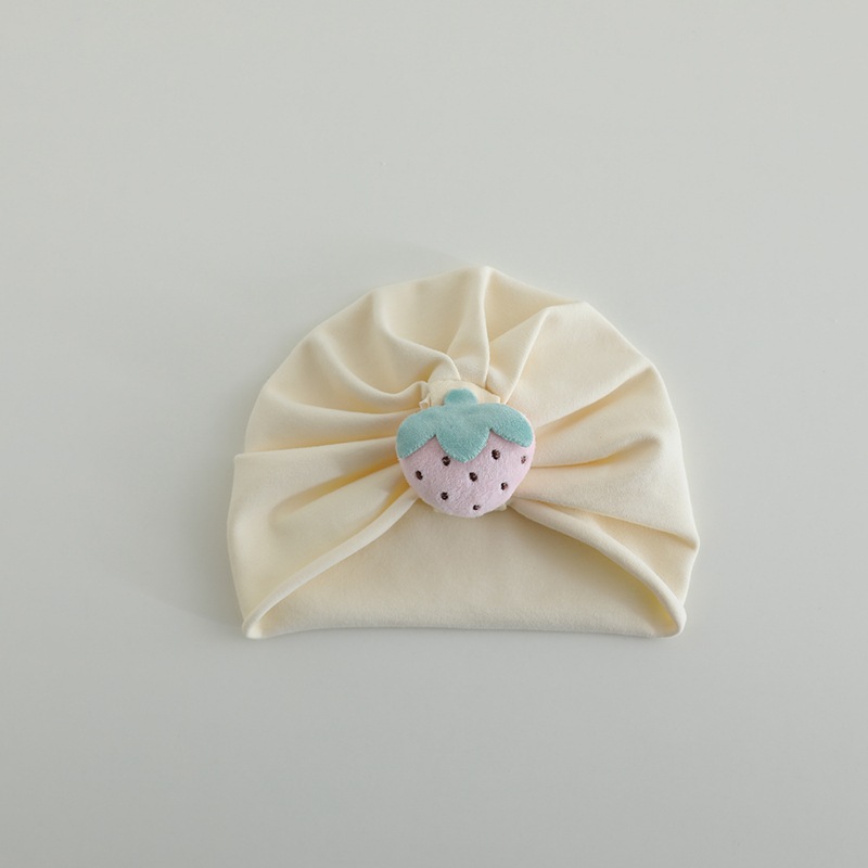 Sombreros para bebés primavera y otoño lindo super lindo puerta de protección de halógeno sombrero indio para bebés de hombres y mujeres cómodos sombreros de cabello pequeño mes sombrero de embarazo