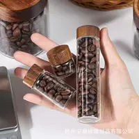 Стеклянная герметичная банка пищевой кофейный порошок бутылка розлива портативная консервная банка для хранения чая бутылка