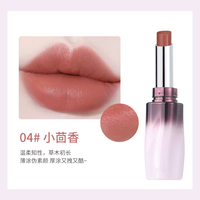 WODWOD丝绒触感持色口红雾面哑光低饱和不易掉色素颜百搭平价口红|undefined