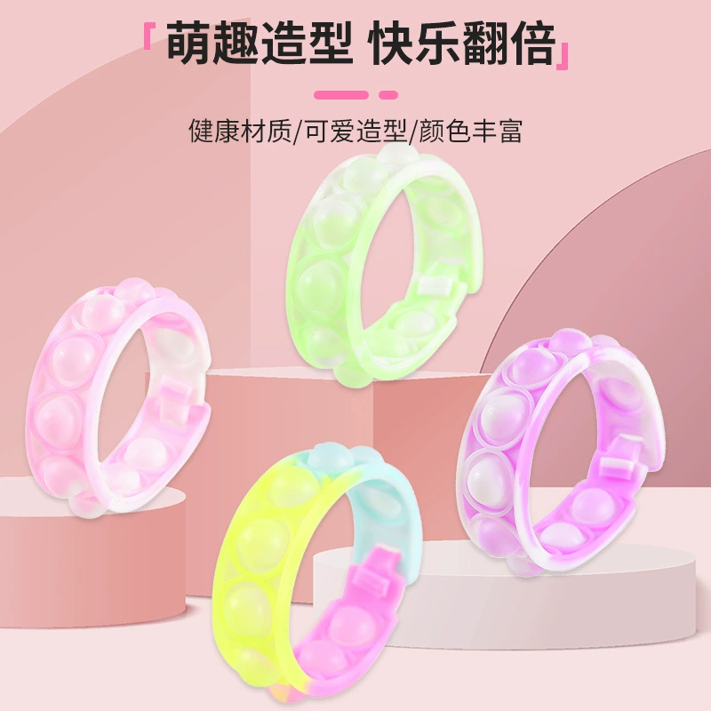 Новый грызунов Pioneer Браслет Пузырь Браслет Пузырьковый Браслет Головоломка Декомпрессия Декомпрессия Палец Ле Силиконовый Браслет Игрушка