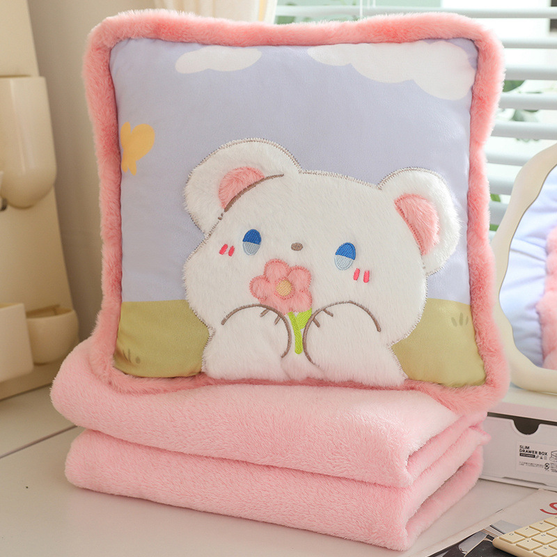Huahua 흰색과 파란색 곰