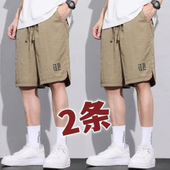 GaLee メンズ フラッグシップストア Ga Lee メンズ アイスシルク 薄手ショーツ アイスフィール ボーイズ 5点パンツ ストレート 大きいサイズ