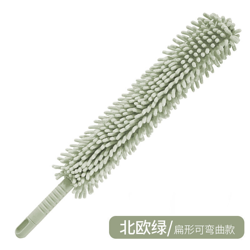 ミニダストダスター家庭用格納式曲げ可能な隙間車のダストダスターシェニールステンレス鋼鶏の羽 Zenzi