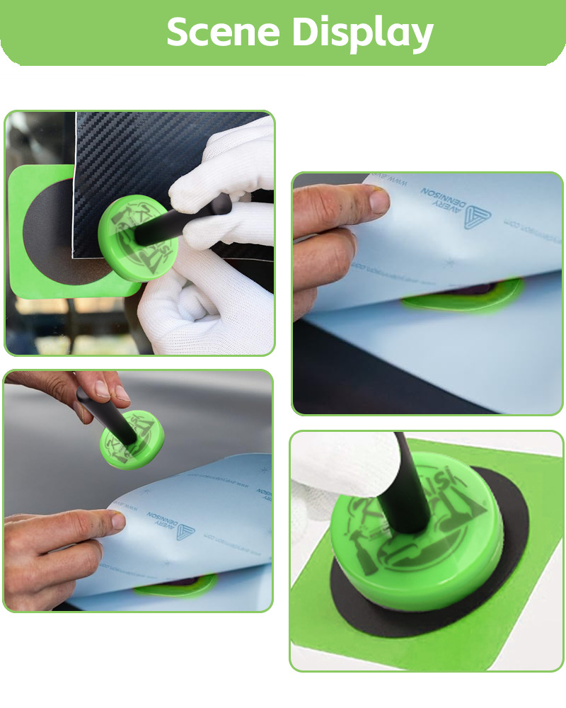 Car Film Suction Cup Pad, Silicone Magnet Tool