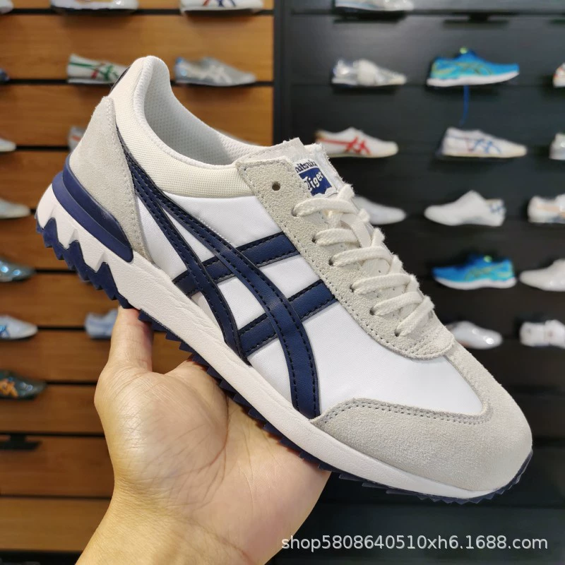 Putian Chunyuan Tiger Ghost Tiger CALIF78EX универсальные нескользящие зелено-бежевые осенне-зимние парные туфли в ретро стиле